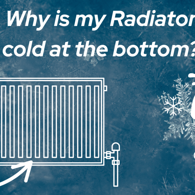 radiator cold at bottom